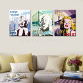 New Monroe Vintage Canvas Poster Print 3 Pieces Canvas Print For Dropship